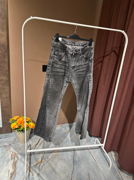 JEANS ZIP DIAMOND