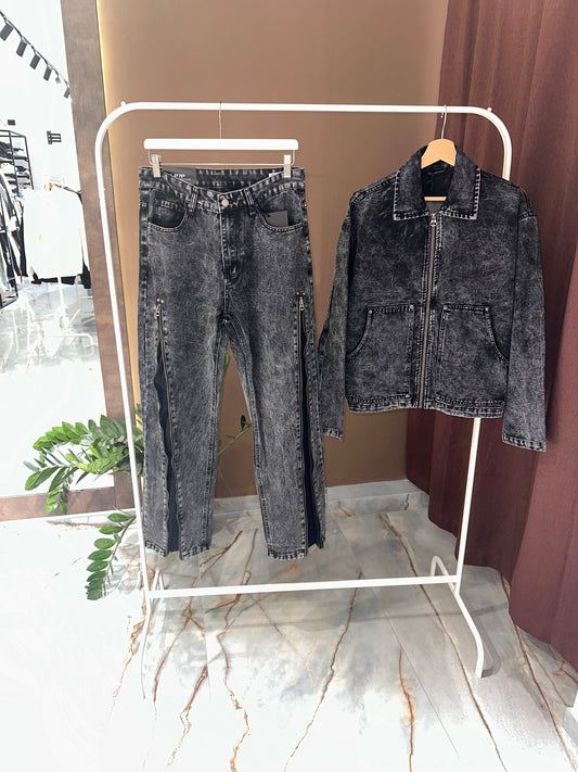 COORDINATO JEANS ZIP