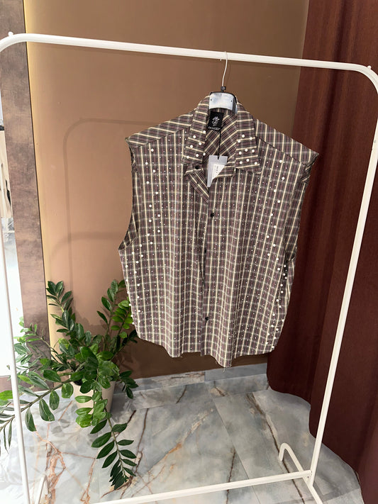 CAMICIA DIAMOND SMANICATA