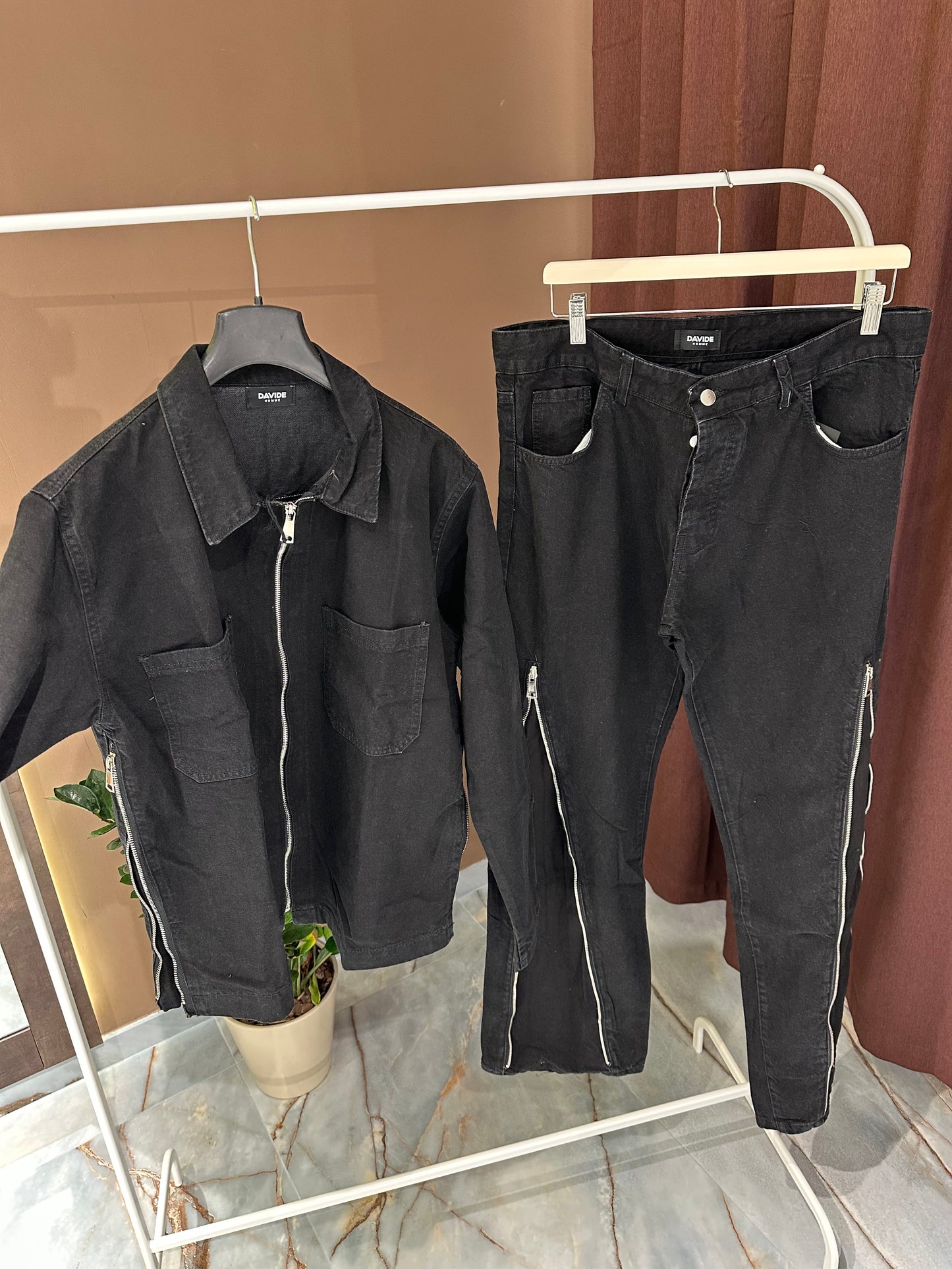 COORDINATO FLARE ZIP