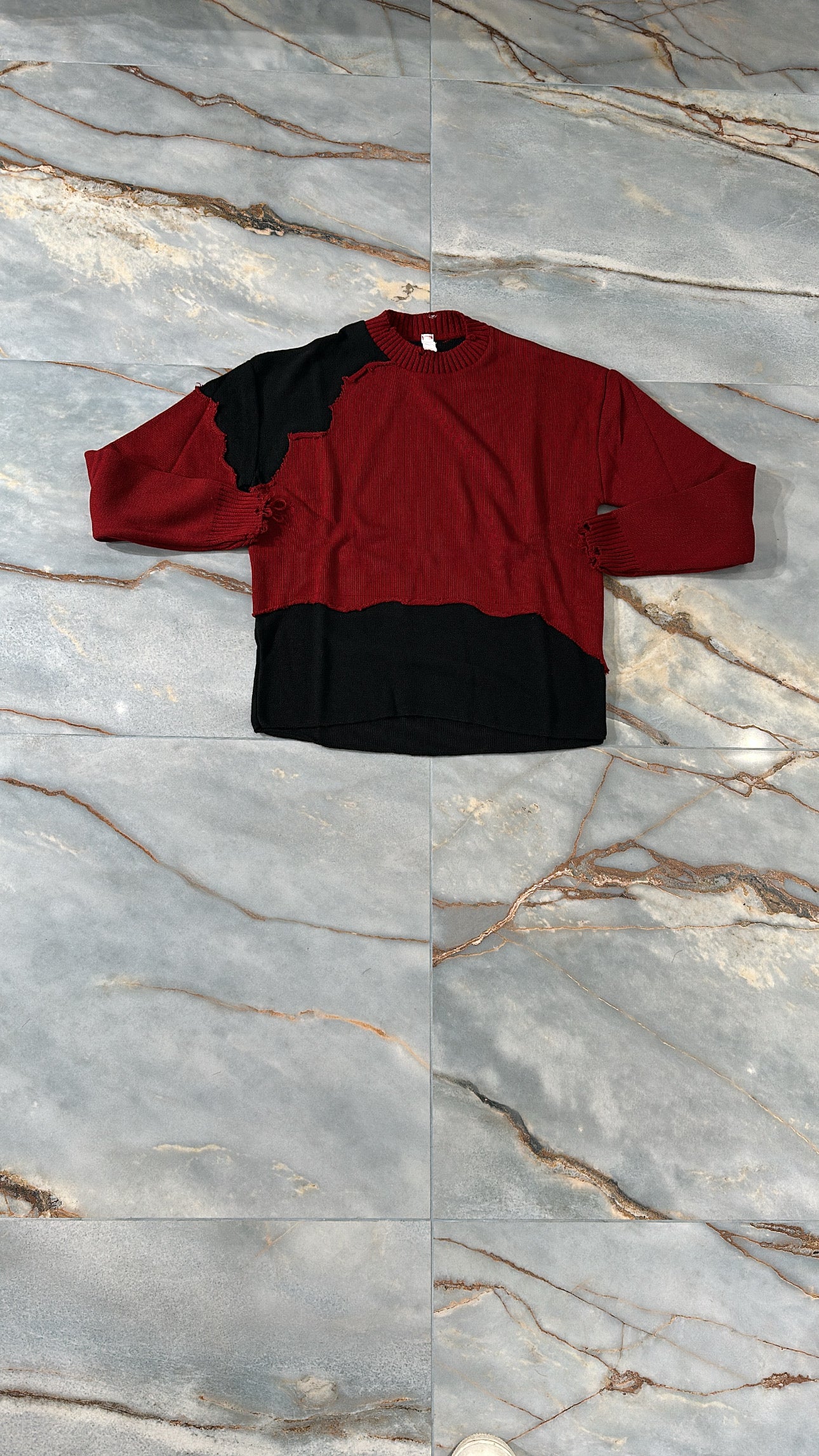 MAGLIONE BICOLOR