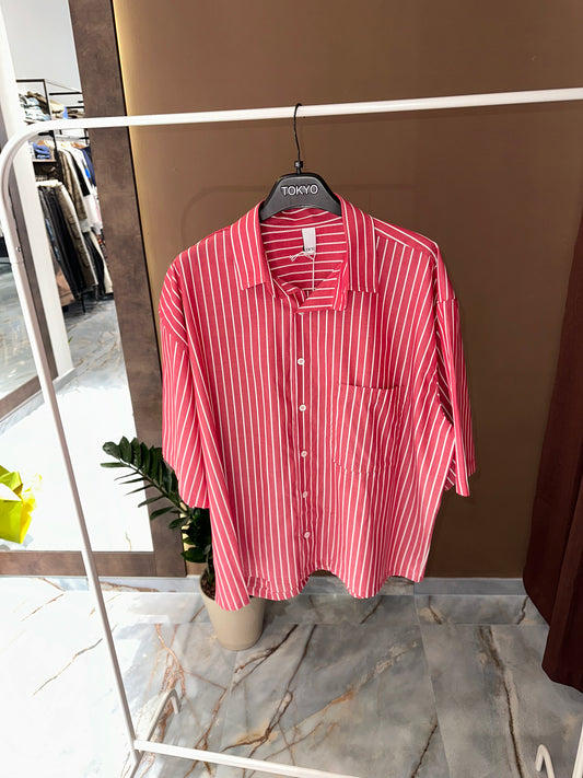 CAMICIA BOXY RIGHE