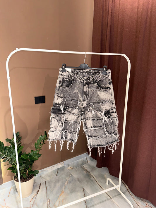 SHORTS SFILACCIATO CARGO