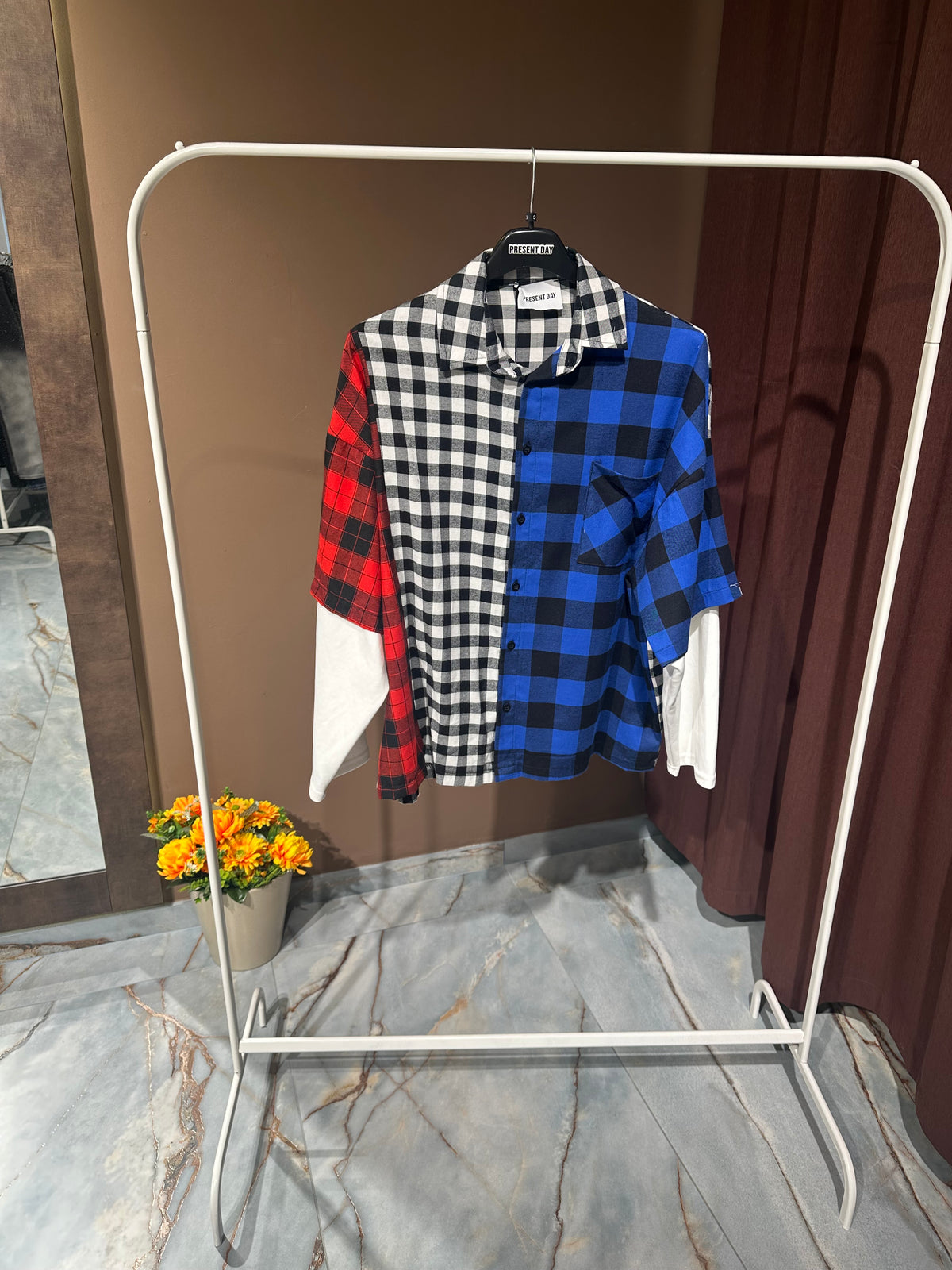 CAMICIA TRICOLOR