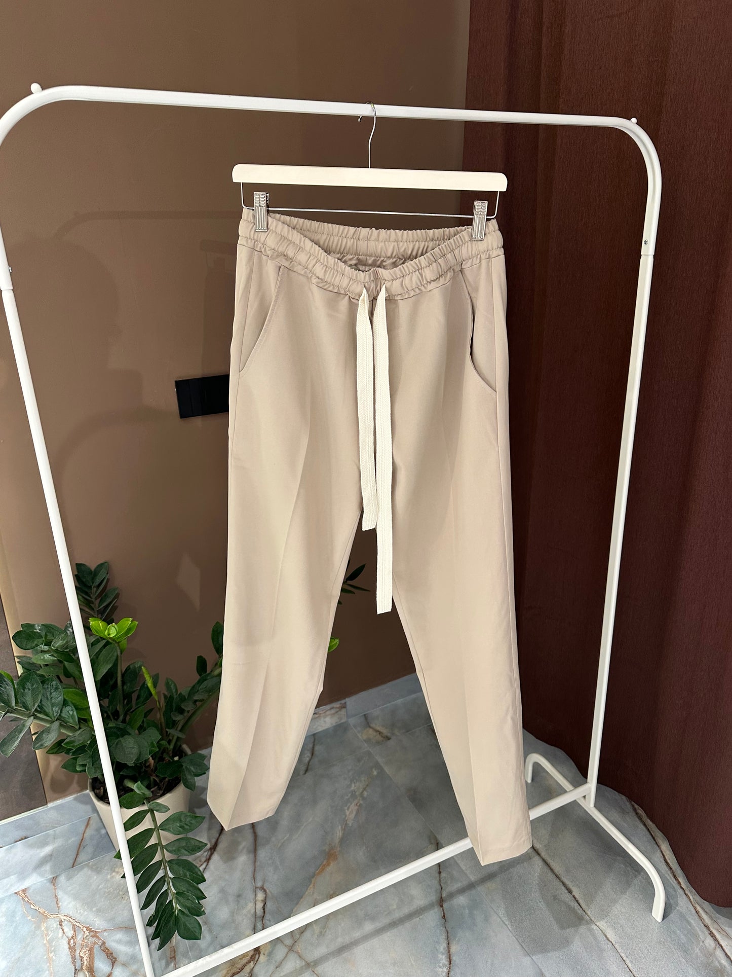 PANT PALAZZO BEIGE