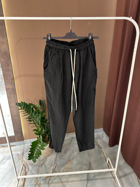 PANTALONI DI LINO