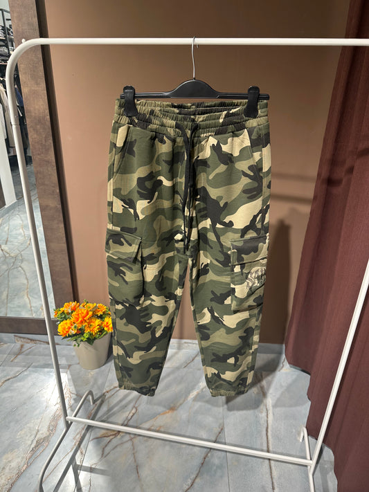 PANTALONE CARGO MILITARE