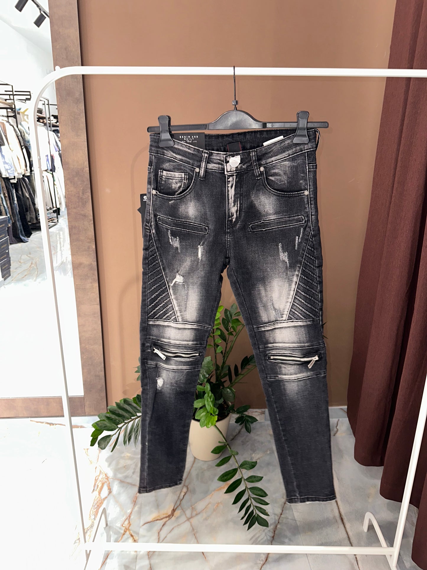 JEANS BIKER
