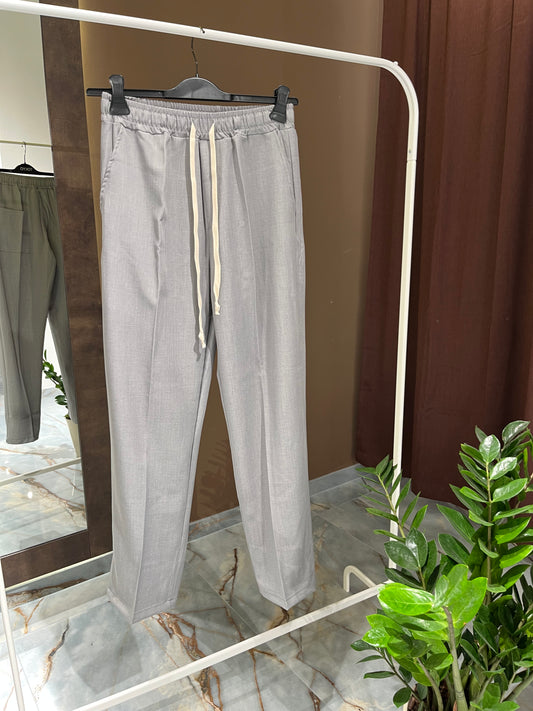 PANT PALAZZO GRIGIO