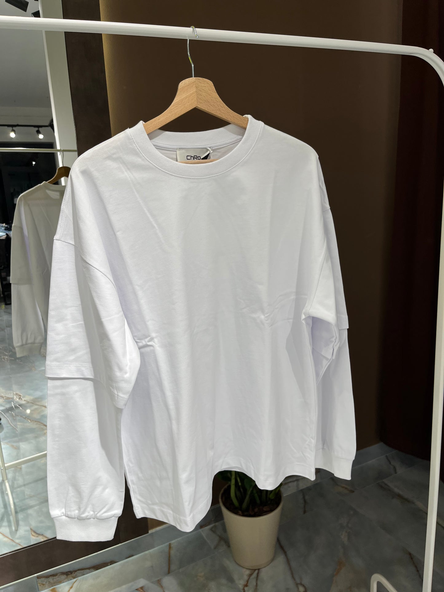 T SHIRT DOUBLE FELPA
