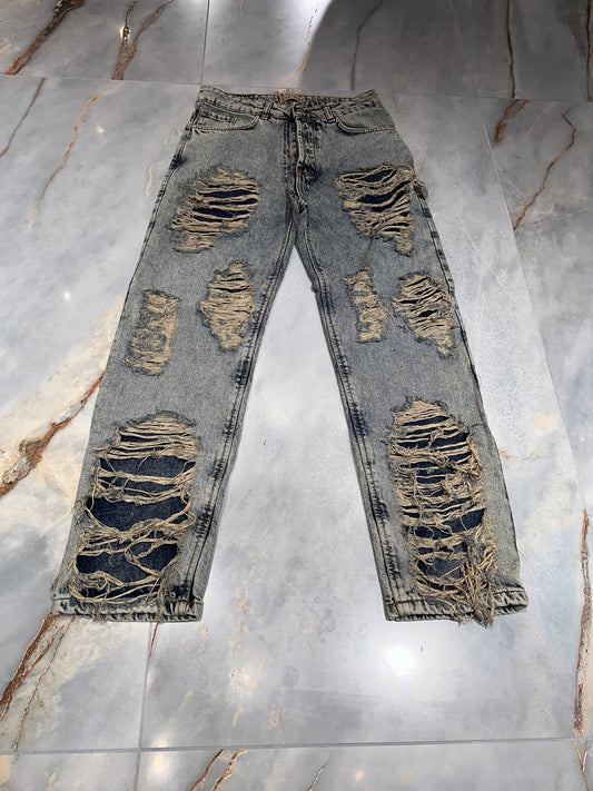 JEANS STRAPPATO