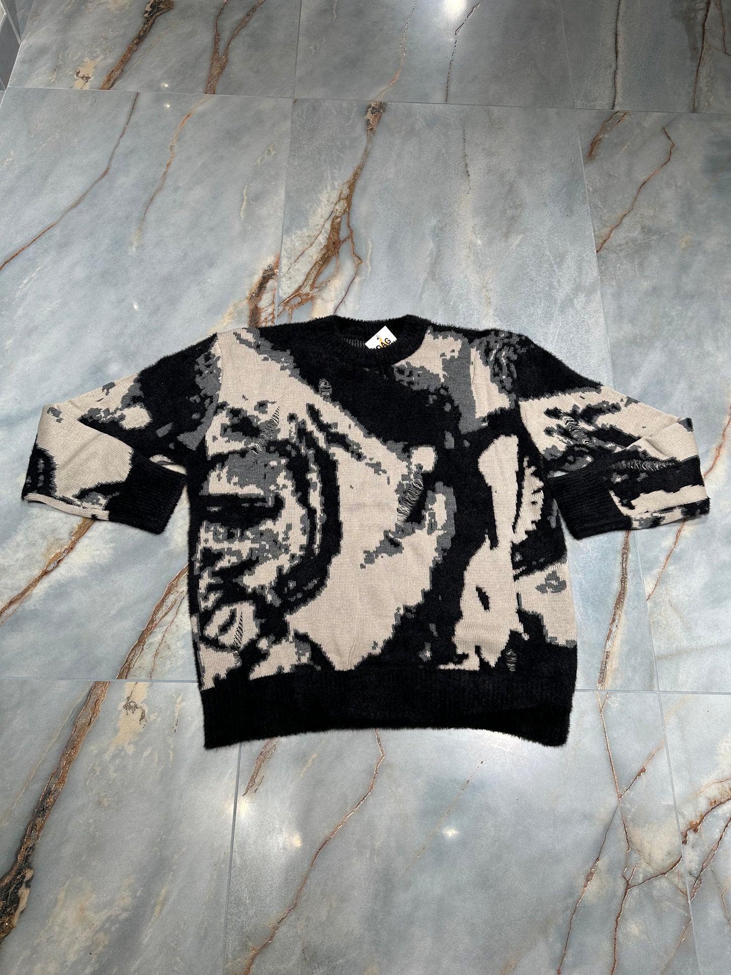 MAGLIONE TRICOLOR