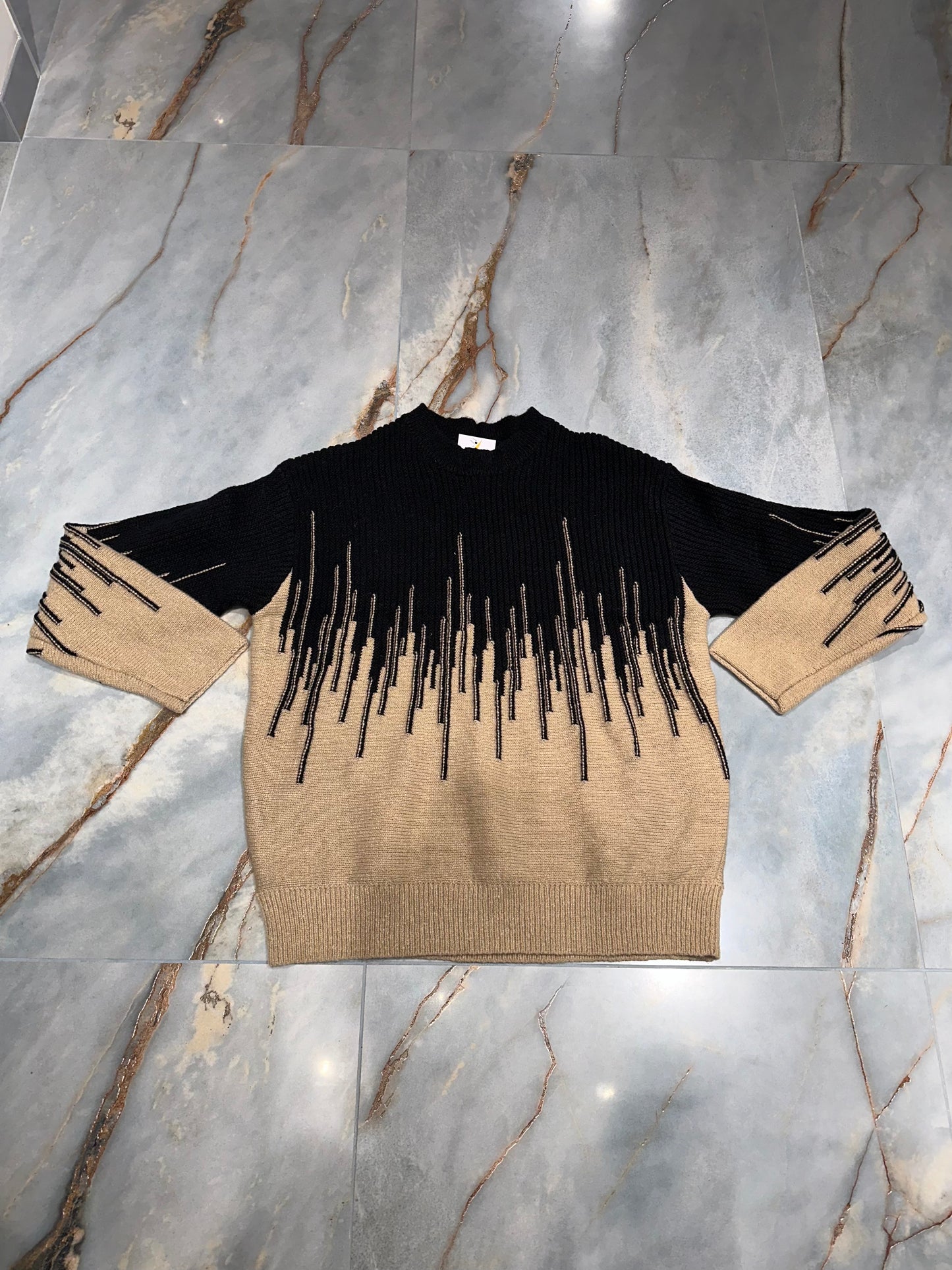 MAGLIONE BICOLOR