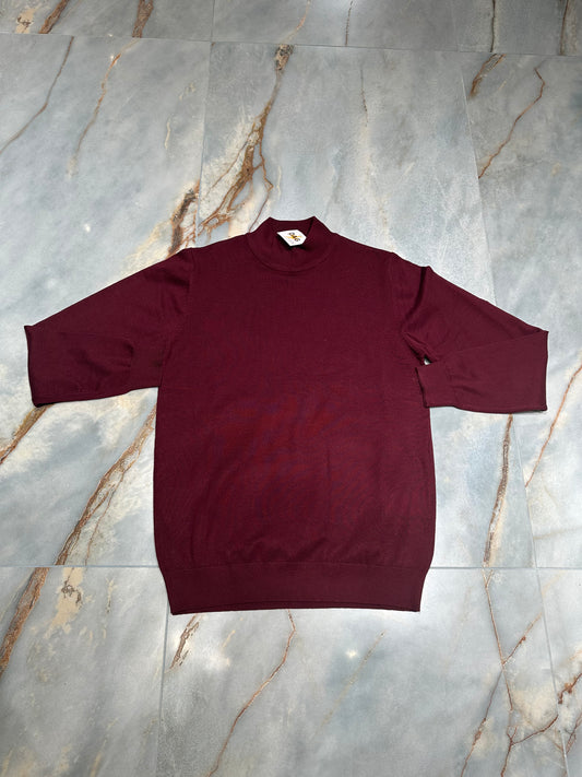 MAGLIONCINO BORDÒ MEZZO COLLO