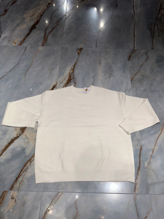 MAGLIONE BASIC BIANCO