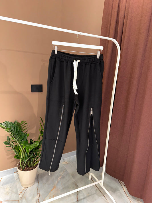 PANT CON ZIP BLACK