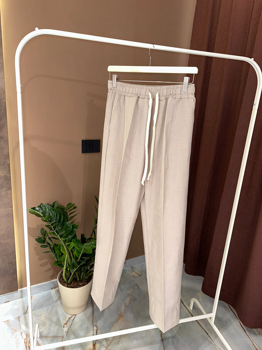 PANT PALAZZO BEIGE