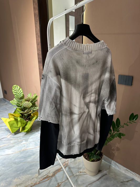 MAGLIONE ASPIRALE DOUBLE