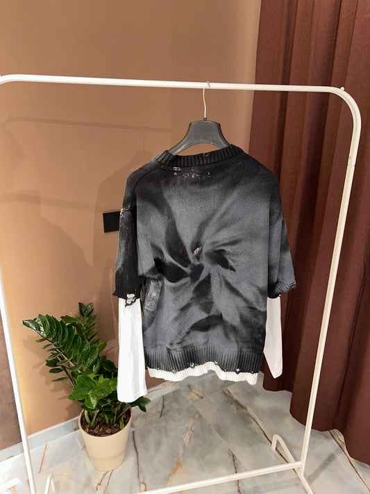 MAGLIONE DOUBLE ASPIRALE